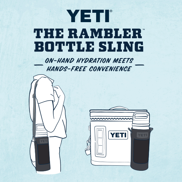 YETI Bottle Sling Large - Black