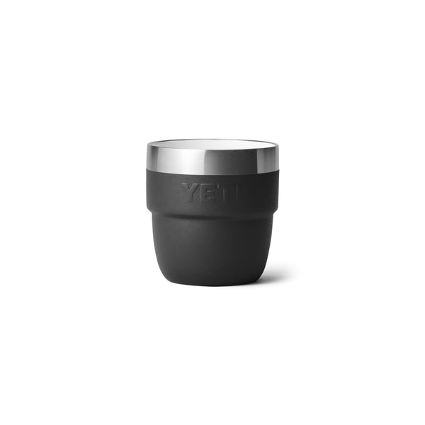 YETI 118ml Rambler® Stackable Espresso Cups - Black (2 Pack)