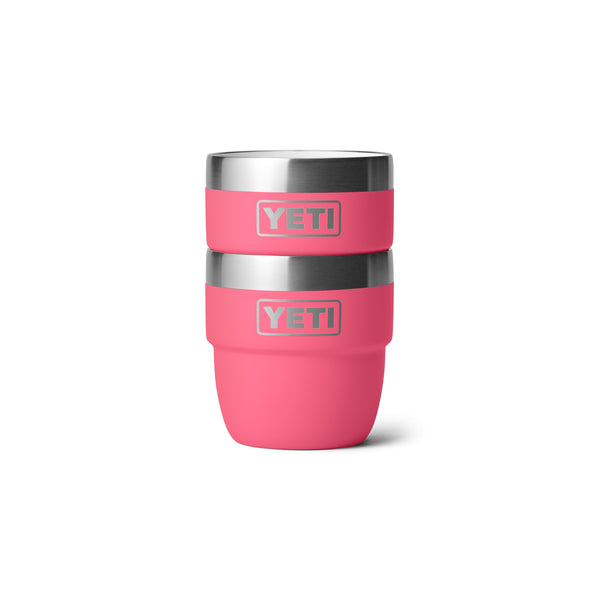 YETI 118ml Rambler® Stackable Espresso Cups - Tropical Pink (2 Pack)