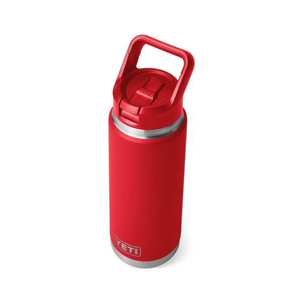 YETI 769ml Rambler® C Straw Water Bottle - Rescue Red
