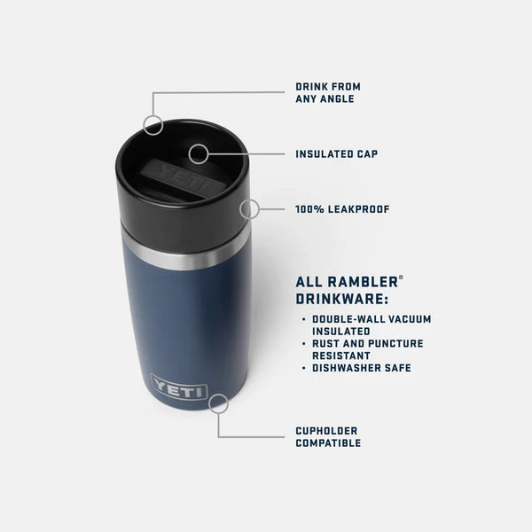 YETI 355ml Rambler® Travel Bottle - Navy