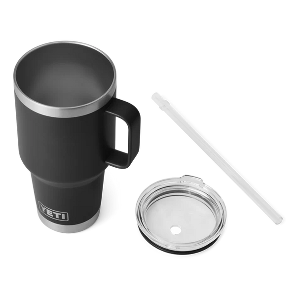 YETI 1035ml Rambler® Straw Mug - Black