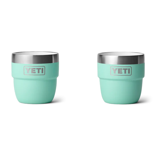 YETI 118ml Rambler® Stackable Espresso Cups - Seafoam (2 Pack)
