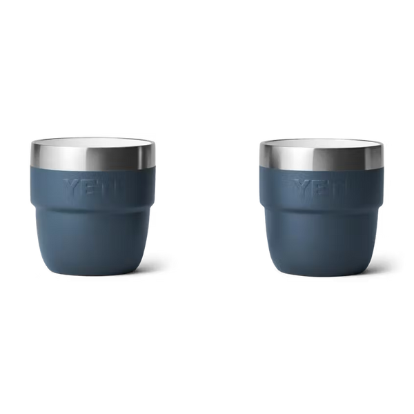 YETI 118ml Rambler® Stackable Espresso Cups - Navy (2 Pack)