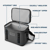 YETI Hopper Flip 18 Soft Cooler - Charcoal