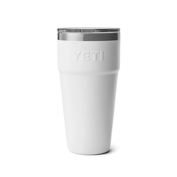 YETI 887ml Rambler® Stackable Cup - White