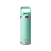 YETI 532ml Rambler® C Straw Water Bottle - Seafoam