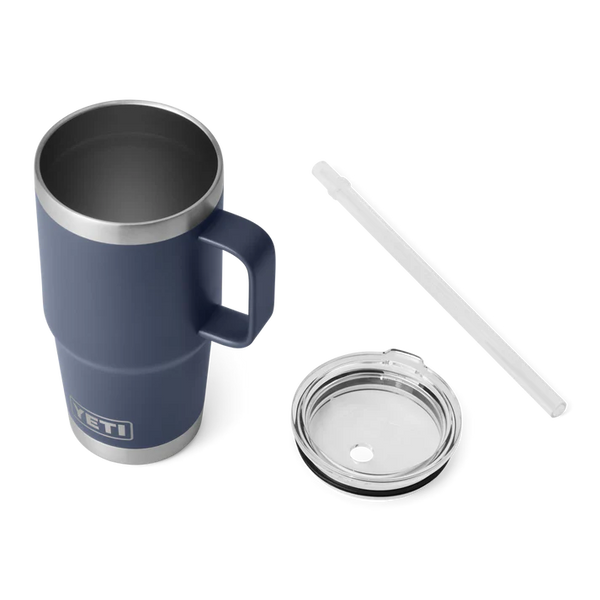 YETI 739ml Rambler® Straw Mug - Navy