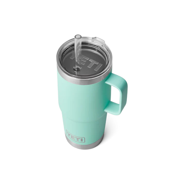 YETI 739ml Rambler® Straw Mug - Seafoam
