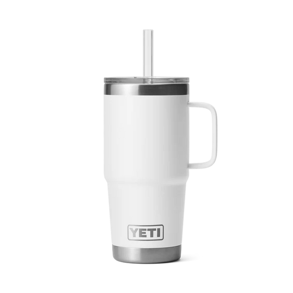 YETI 739ml Rambler® Straw Mug - White