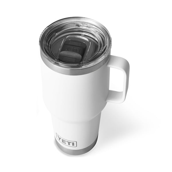 YETI 887ml Rambler® Travel Mug - White