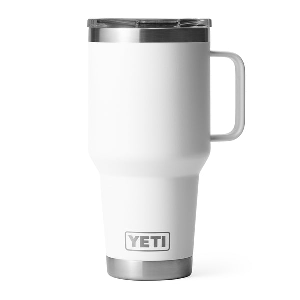 YETI 887ml Rambler® Travel Mug - White