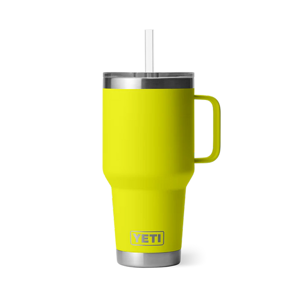 YETI 1035ml Rambler® Straw Mug - Firefly Yellow