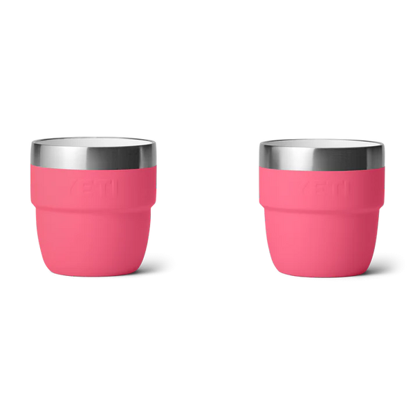 YETI 118ml Rambler® Stackable Espresso Cups - Tropical Pink (2 Pack)