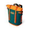 YETI Hopper M20 Backpack Soft Cooler - Teal/Orange