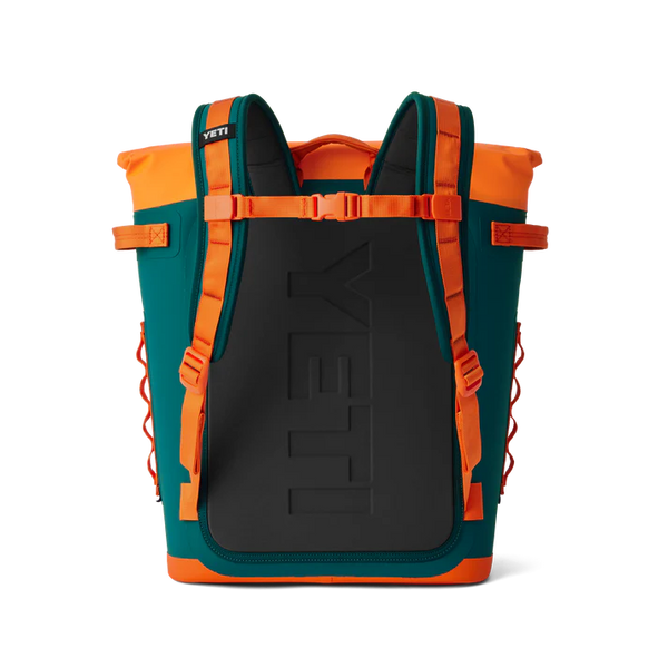 YETI Hopper M20 Backpack Soft Cooler - Teal/Orange