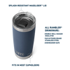 YETI 568ml Rambler® Tumbler - Navy