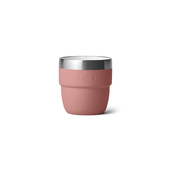 YETI 118ml Rambler® Stackable Espresso Cups - Sandstone Pink (2 Pack)
