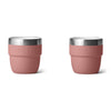 YETI 118ml Rambler® Stackable Espresso Cups - Sandstone Pink (2 Pack)