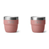 YETI 118ml Rambler® Stackable Espresso Cups - Sandstone Pink (2 Pack)