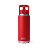 YETI 769ml Rambler® C Straw Water Bottle - Rescue Red