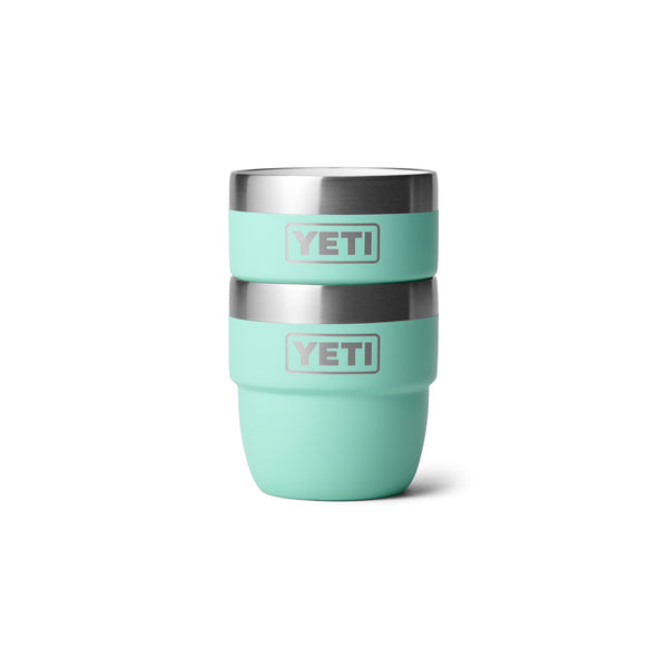 YETI 118ml Rambler® Stackable Espresso Cups - Seafoam (2 Pack)