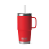 YETI 739ml Rambler® Straw Mug - Rescue Red