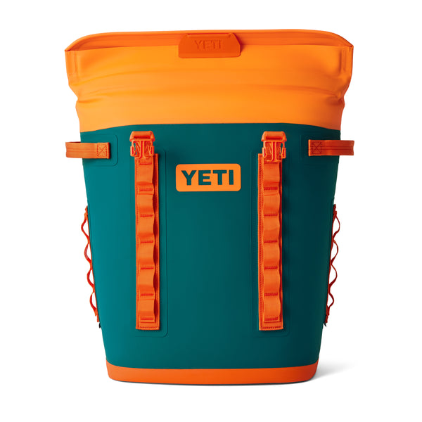 YETI Hopper M20 Backpack Soft Cooler - Teal/Orange