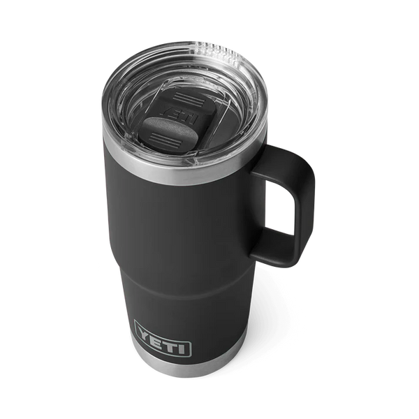 YETI 591ml Rambler® Travel Mug - Black