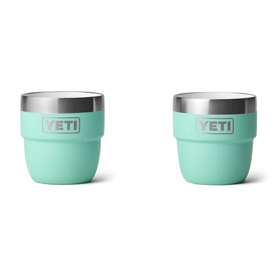 YETI 118ml Rambler® Stackable Espresso Cups - Seafoam (2 Pack)