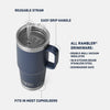 YETI 739ml Rambler® Straw Mug - Navy