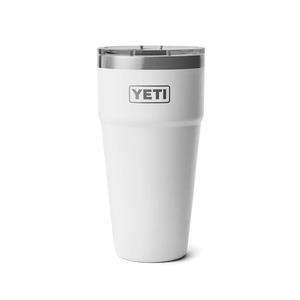 YETI 887ml Rambler® Stackable Cup - White