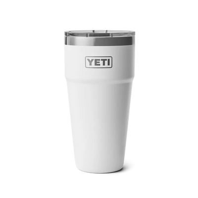 YETI 887ml Rambler® Stackable Cup - White