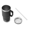 YETI 739ml Rambler® Straw Mug - Black