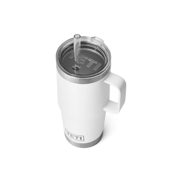 YETI 739ml Rambler® Straw Mug - White
