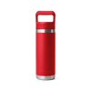 YETI 532ml Rambler® C Straw Water Bottle - Rescue Red