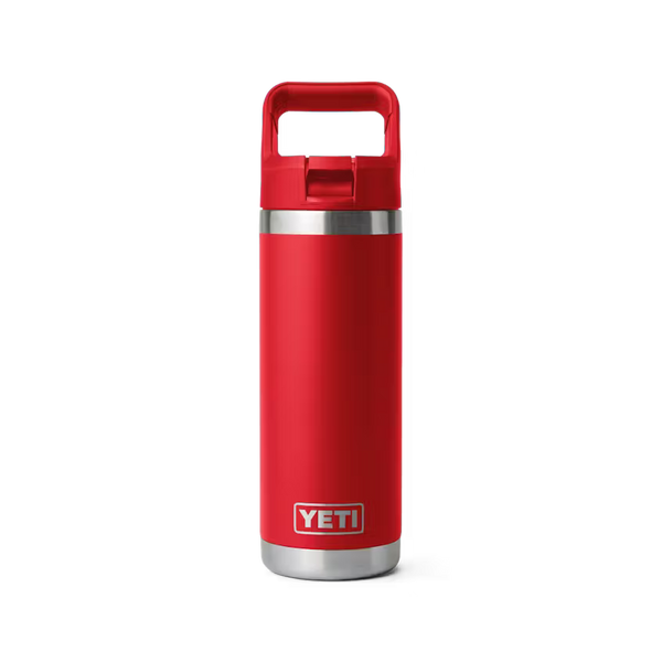 YETI 532ml Rambler® C Straw Water Bottle - Rescue Red