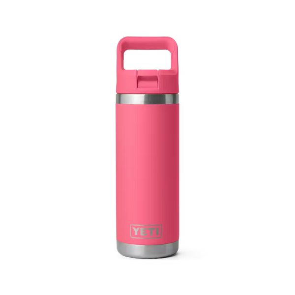 YETI 532ml Rambler® C Straw Water Bottle - Tropical Pink