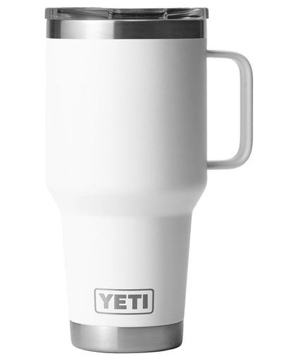 YETI 887ml Rambler® Travel Mug - White