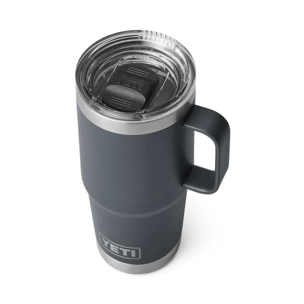 YETI 591ml Rambler® Travel Mug - Charcoal