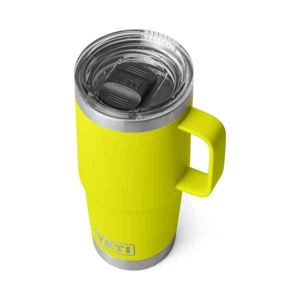 YETI 591ml Rambler® Travel Mug - Firefly Yellow