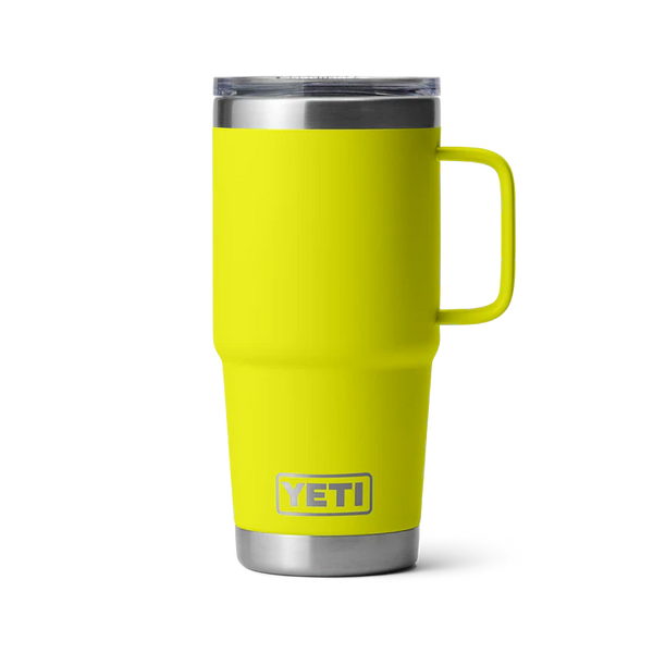 YETI 591ml Rambler® Travel Mug - Firefly Yellow
