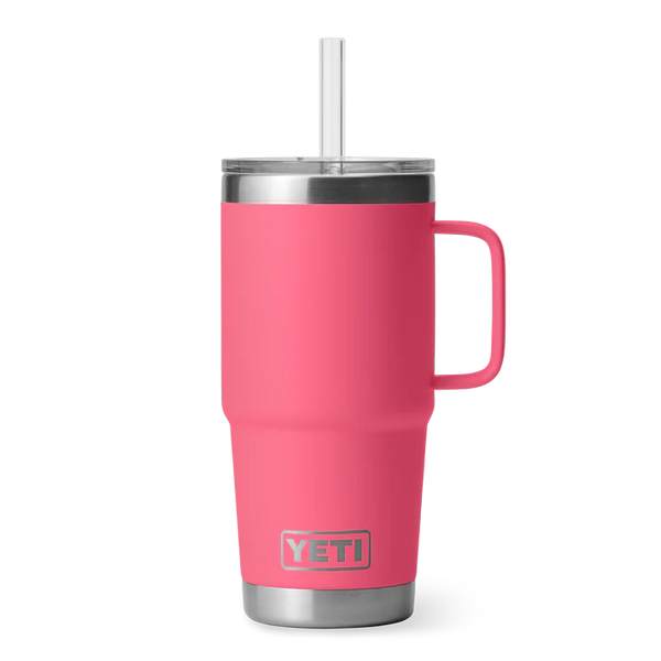 YETI 739ml Rambler® Straw Mug - Pink