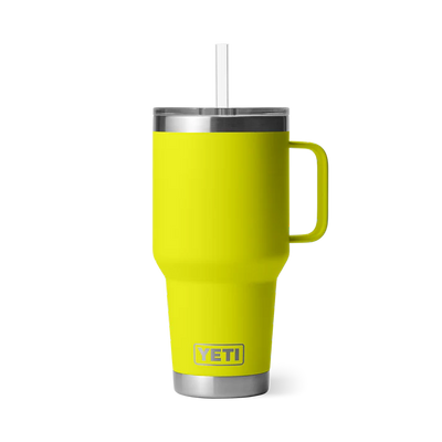 YETI 1035ml Rambler® Straw Mug - Firefly Yellow