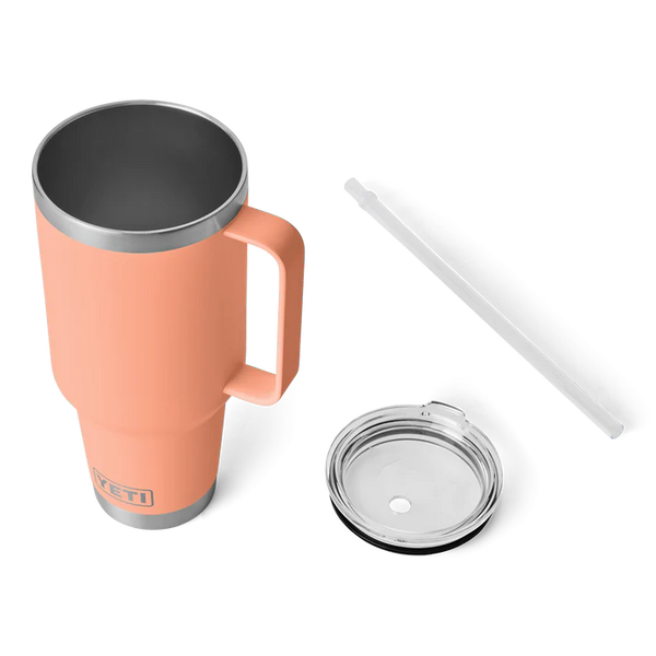 YETI 1242ml Rambler® Straw Mug - Peach