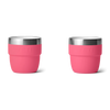YETI 118ml Rambler® Stackable Espresso Cups - Tropical Pink (2 Pack)