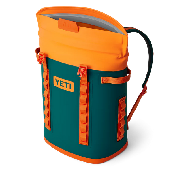 YETI Hopper M20 Backpack Soft Cooler - Teal/Orange