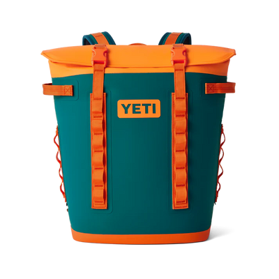 YETI Hopper M20 Backpack Soft Cooler - Teal/Orange