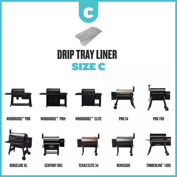 Drip Tray Liners - Size C - 5 pack